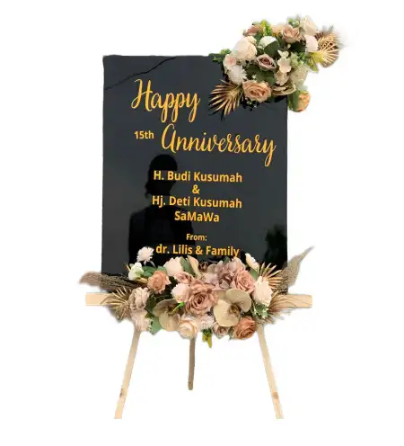 Papan Bunga Akrilik Srigonco